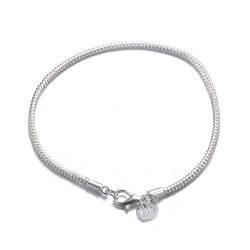 925 Silber Armband 3mm Schlangenkette Männer Frauen Modeschmuck Geschenk von U-M