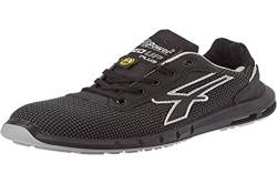 U-POWER Rep UP SCUDO PLUS, Sicherheitsschuhe, leichte, durchtrittsichere Unisex-Turnschuhe, Bastsohle, Infinergy-Einlage, mit Aluminium-Zehenkappen - Black 42 von U-Power