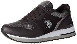 U.S. POLO ASSN. Damen TUZLA3 Glitter Oxford-Schuh, Blk, 41 EU von U.S. POLO ASSN.