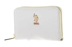 U.S. POLO ASSN. New Jones Zip Around Wallet M Cream White von U.S. POLO ASSN.