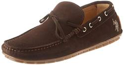 US Polo Association Herren Carson Gymnastikschuhe, Braun (Dk Br 003), 42 EU von U.S. POLO ASSN.