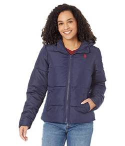 U.S. POLO ASSN. Basic Puffer Jacke, Nachtblau, M von U.S. Polo Assn.