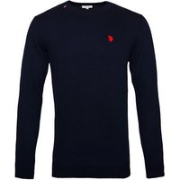 U.S. Polo Assn Strickpullover Pullover Sweater Strickpullover R-Neck Burt (1-tlg) von U.S. Polo Assn