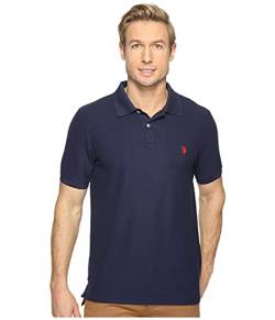 U.S. Polo Assn. Herren Ultimate Pique Polo Polohemd, Klassisches Marineblau, Groß von U.S. Polo Assn.