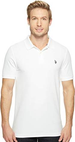 U.S. Polo Assn. Herren Ultimate Pique Polo Polohemd, Weiß, X-Groß von U.S. Polo Assn.