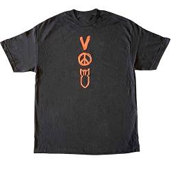 U2 - Vertigo Tour 2005 T-Shirt für Herren/Damen Unisex (XL) (Schwarz) von U2