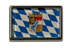 U24 Pin Bayern mit Wappen Flaggenpin Anstecker Anstecknadel Fahne Flagge von U24