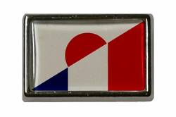 U24 Pin Japan-Frankreich Flaggenpin Anstecker Anstecknadel Fahne Flagge von U24