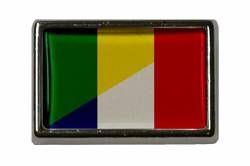 U24 Pin Mali-Frankreich Flaggenpin Anstecker Anstecknadel Fahne Flagge von U24