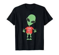 Alien Ufo Lustiges Geschenk Fun T-Shirt von UAB KIDKIS