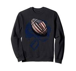 American Football Sport Ball Geschenk Sweatshirt von UAB KIDKIS