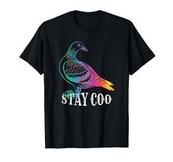 Pigeon Stay Coo Lustiges Tauben Geschenk Fun T-Shirt von UAB KIDKIS