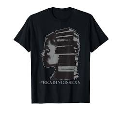 Reading Is Sexy Librarian Girl Art Fun Geschenk T-Shirt von UAB KIDKIS