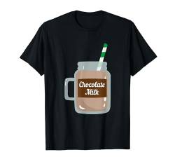 Schokoladenmilch-T-Shirt mit niedlichem Milchliebhaber, lustiges Geschenk T-Shirt von UAB KIDKIS