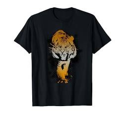 Tiger Watching Wildlife Liebhaber Geschenk T-Shirt von UAB KIDKIS