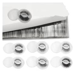 UAMOU 20/30/40/50/100 Paar 3D-Nerzwimpern Faux Cils Natürliche falsche Wimpern Make-up Wispy Dramatic Maquiagem Cilios Cheerfully (Color : Mix50P) von UAMOU