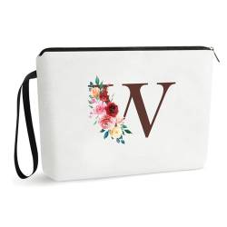 UAREHIBY Make-up-Tasche mit Blume, Pink, Breite: von UAREHIBY