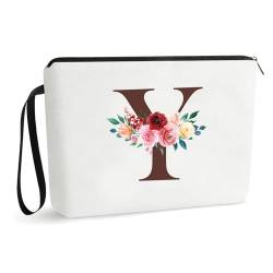 UAREHIBY Make-up-Tasche mit Blume, Pink, Y von UAREHIBY