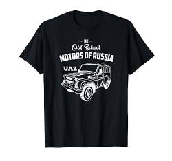UAZ Geländewagen Offroad Autoliebhaber Russland T-Shirt von UAZ Geländewagen Offroad T Shirts