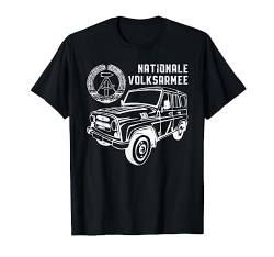 UAZ Geländewagen Offroad DDR Ostdeutschland Volksarmee T-Shirt von UAZ Geländewagen Offroad T Shirts