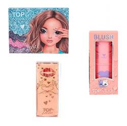 UDC - Set 1 Lidschatten-Palette + 1 Rouge + 1 Lippenstift von UDC