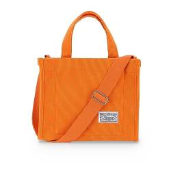 UERRUAM Cord Tasche Damen Umhängetasche Crossbody Bag Tote Bag Handtasche Shopper Arbeit Büro Reise Einkauf von UERRUAM