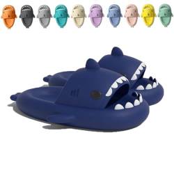 UERSUR Shark Swell Chanclas,Cloud Shark Slides,Hai Hausschuhe für Herren Damen,Hai Schuhe Sommer Rutschfeste (N-4, Erwachsene, Damen, 40, Numerisch (von/bis), EU Schuhgrößensystem, 41, M) von UERSUR