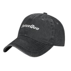 Status%Rock Band Cap Basecap Herren klassisches verstellbare Baseballkappe Personalisierte Hip-Hop-Kappe Geschenk für Fan von UGANI