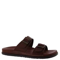 UGG Australia Herren WAINSCOTT Buckle Slide Schiebe-Sandalen, Cognac-Leder, 48.5 EU von UGG