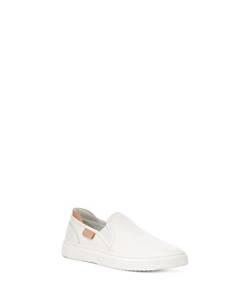 UGG Damen Alameda Slip on Sneaker, Weißes Leder, 37.5 EU von UGG