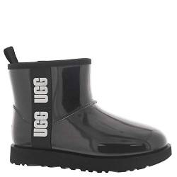 UGG Damen Classic Clear Mini Klassischer Stiefel, Black, 42 EU von UGG