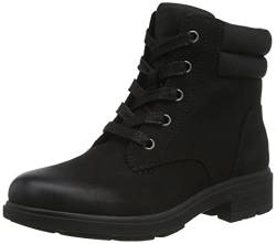 UGG Damen Harrison Lace BOOT, Black Leather, 39 EU von UGG