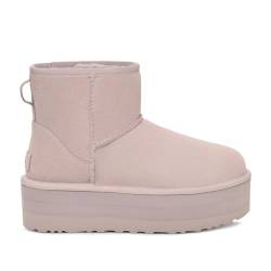 UGG Damen Klassische Mini-Plattform Mode-Stiefel, Blasser Rauch, 39 EU von UGG