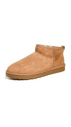 UGG Herren Klassische Ultra-Mini-Hausschuhe, Braun, 44 EU von UGG