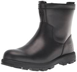 UGG Herren Knowledge Stiefel, Black Leather, 41 EU von UGG