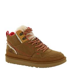 UGG Highland Hi Heritage Sneaker für Damen, Kastanienbraun/feuriges Wildleder, 38 EU von UGG