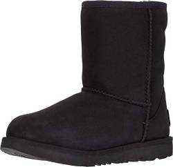 UGG KIDS' Classic Weather Short Klassische Stiefel, Schwarz, 36 EU von UGG