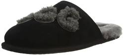 UGG MEN'S SCUFF LOGO SHEEPSKIN SLIPPER BLACK 44 EU von UGG