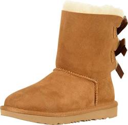 UGG Unisex Kinder Bailey Bow Ii Classic Boot, Chestnut, 31 EU von UGG