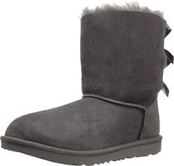 UGG Unisex Kinder Bailey Bow Ii Classic Boot, Grau, 32.5 EU von UGG