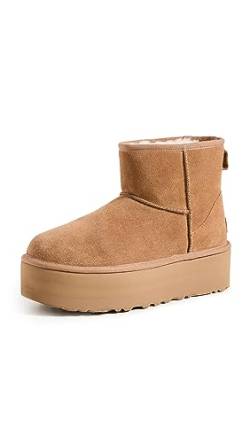 Ugg Damen Classic Mini Platform Winter, Boots, Brown, 39 EU von UGG