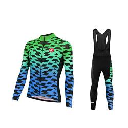 UGLY FROG Damen Neue Winter with Fleece Women Langarm Radsport Jersey eine Menge Farben Antislip Ärmel Road Bike MTB Top Riding Shirt von UGLY FROG