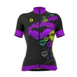 UGLY FROG Damen Radtrikot Kurzarm Trikot Fahrradbekleidung Fahrradtrikot Bikeshirt Fahrrad Trikot von UGLY FROG