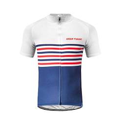 UGLY FROG Frühling Jersey Fahrradtrikot Polyester Gemütlich Kurzarm Shirt Herren Breathable Radfahren Fahrrad Kurze Hülsen Fahrrad Hemd Männer Kurzarm Fahrradbekleidung Radfahren von UGLY FROG