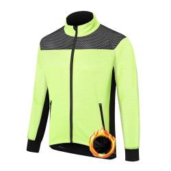 UGLY FROG Herren Fahrradjacke, wasserdicht, winddicht, Thermofleece, Fahrrad, Jersey, MTB, Fahrrad, Reiten, Rennen, Herbst, Winter, Jacke, Mantel, geeignet für Radfahren, Laufen, Bergsteigen XL von UGLY FROG