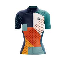 UGLY FROG New Sommer Damen Damen Kurze Hülse Zyklus Jersey Kurzarm Fahrradtrikot Fahrrad Hemd Fahrrad Radfahren Trikot Cycling Jersey Bike Shirt von UGLY FROG