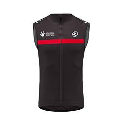 UGLY FROG Rennrad Herren Bike Wear Fahrrad Trikot Ärmellos Radtrikot Cycling Vest Atmungsaktiv Bequem - Anti Schweiß - Shirts - Fahrradtrikot mit Reissverschluss DEHerrenT20 von UGLY FROG