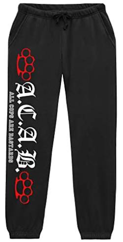 ACAB Herren Jogginghose | Fussball Ultras Hose Hardcore 1312 | M2 (XXL) von UGLYSHIRT