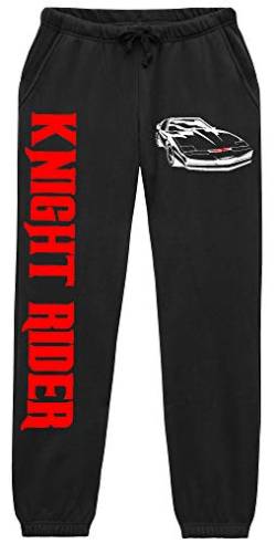 UGLYSHIRT Knight Rider Herren Jogginghose | Kitt Michael Hasselhoff Hose 80er Kult (M) von UGLYSHIRT