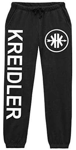 UGLYSHIRT Kreidler Herren Jogginghose | Moped Mofa Logo Oldschool Geschenk Hose (L) von UGLYSHIRT